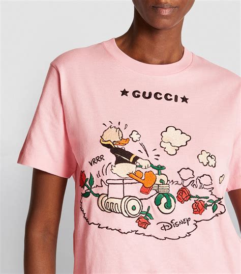 gucci t shirt cartoon|gucci donald duck t shirt.